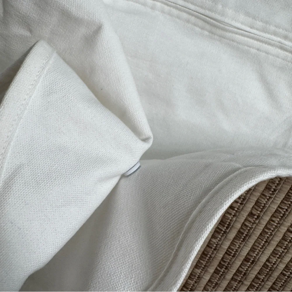 Gucci White Garment Bag Huge Zip Snap Fold Handles